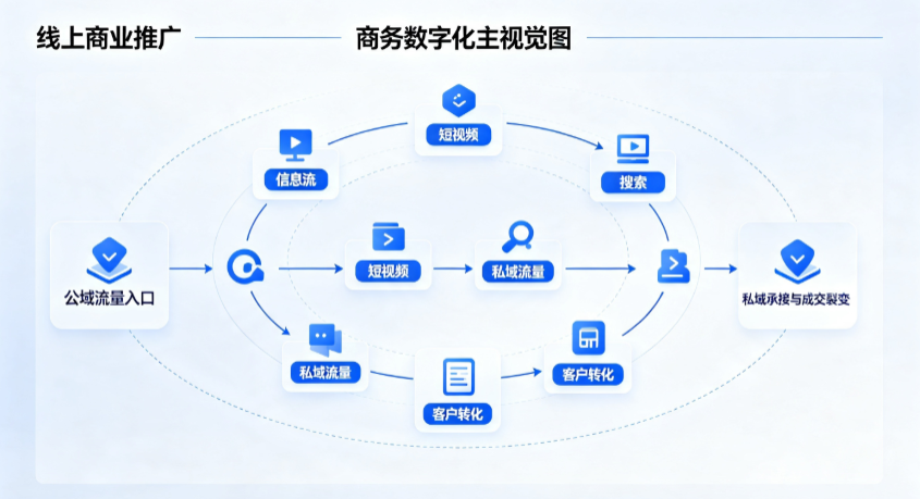 杜尔伯特蒙古族自治县线上商业推广怎么做？全域流量闭环搭建与低成本转化实战指南
